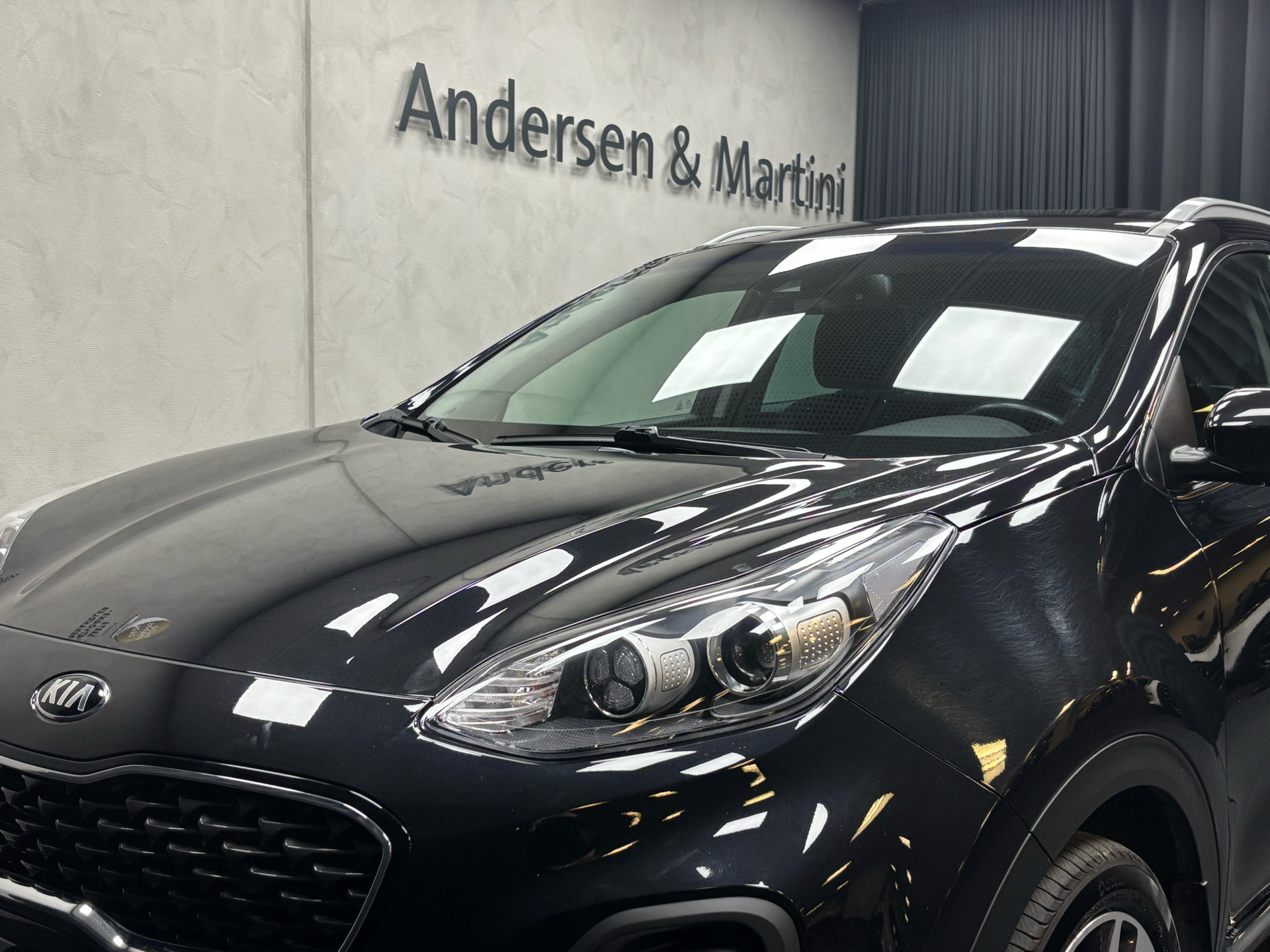 Sort Kia Sportage fra 2021