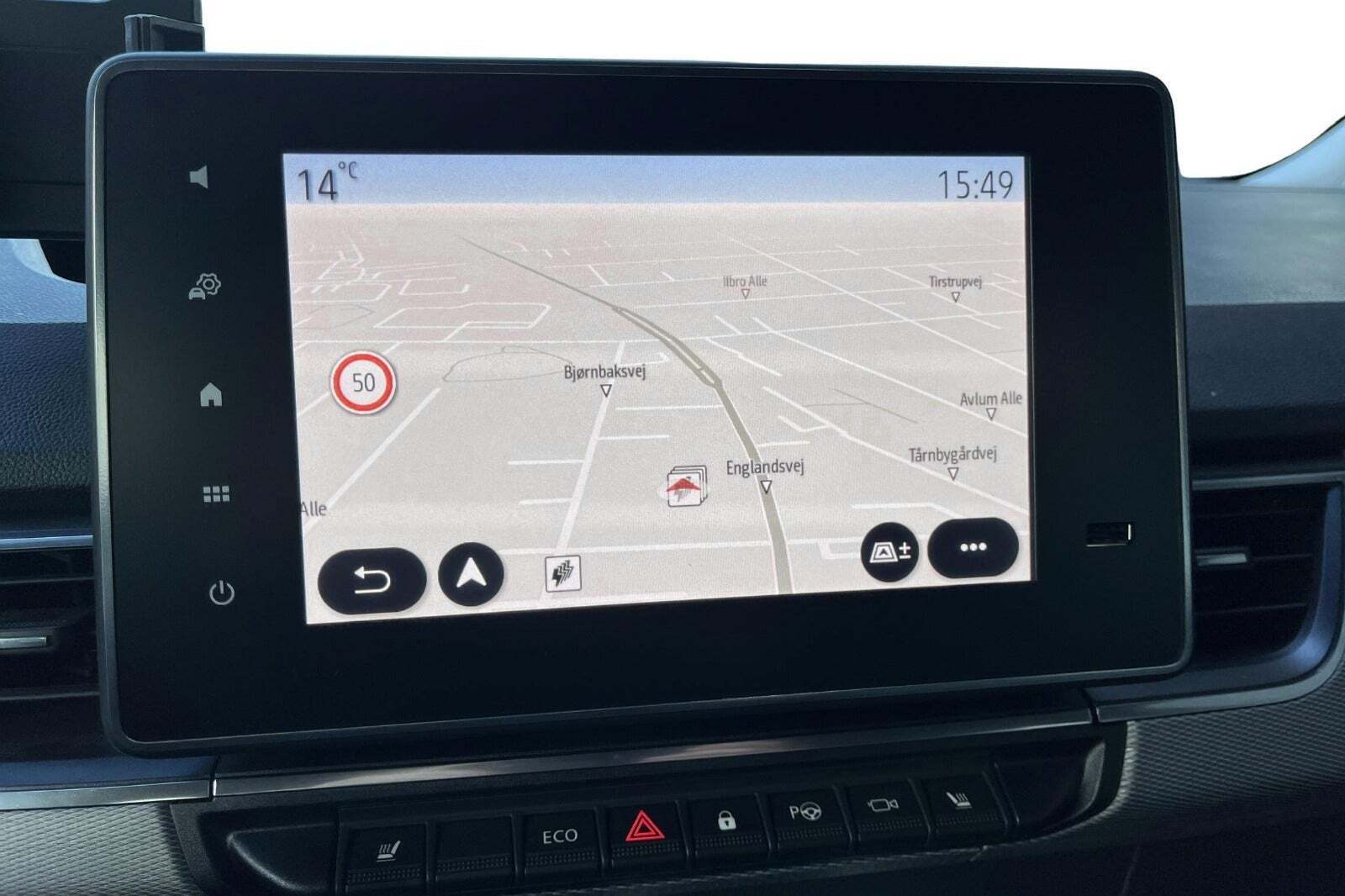 Grå Nissan Townstar fra 2024