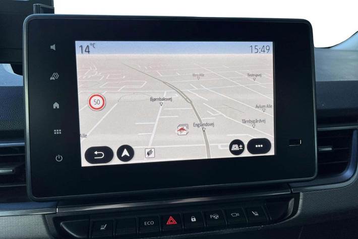 Grå Nissan Townstar fra 2024