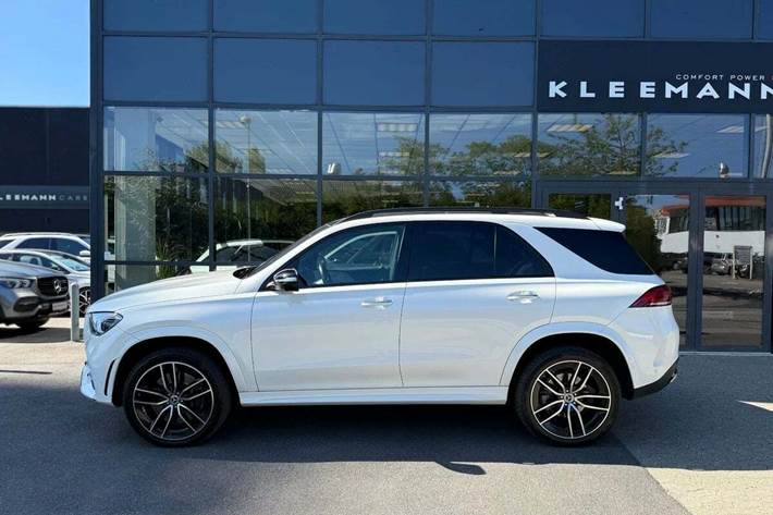 Hvid Mercedes GLE580 fra 2021