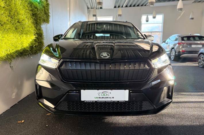Sort Skoda Enyaq fra 2022
