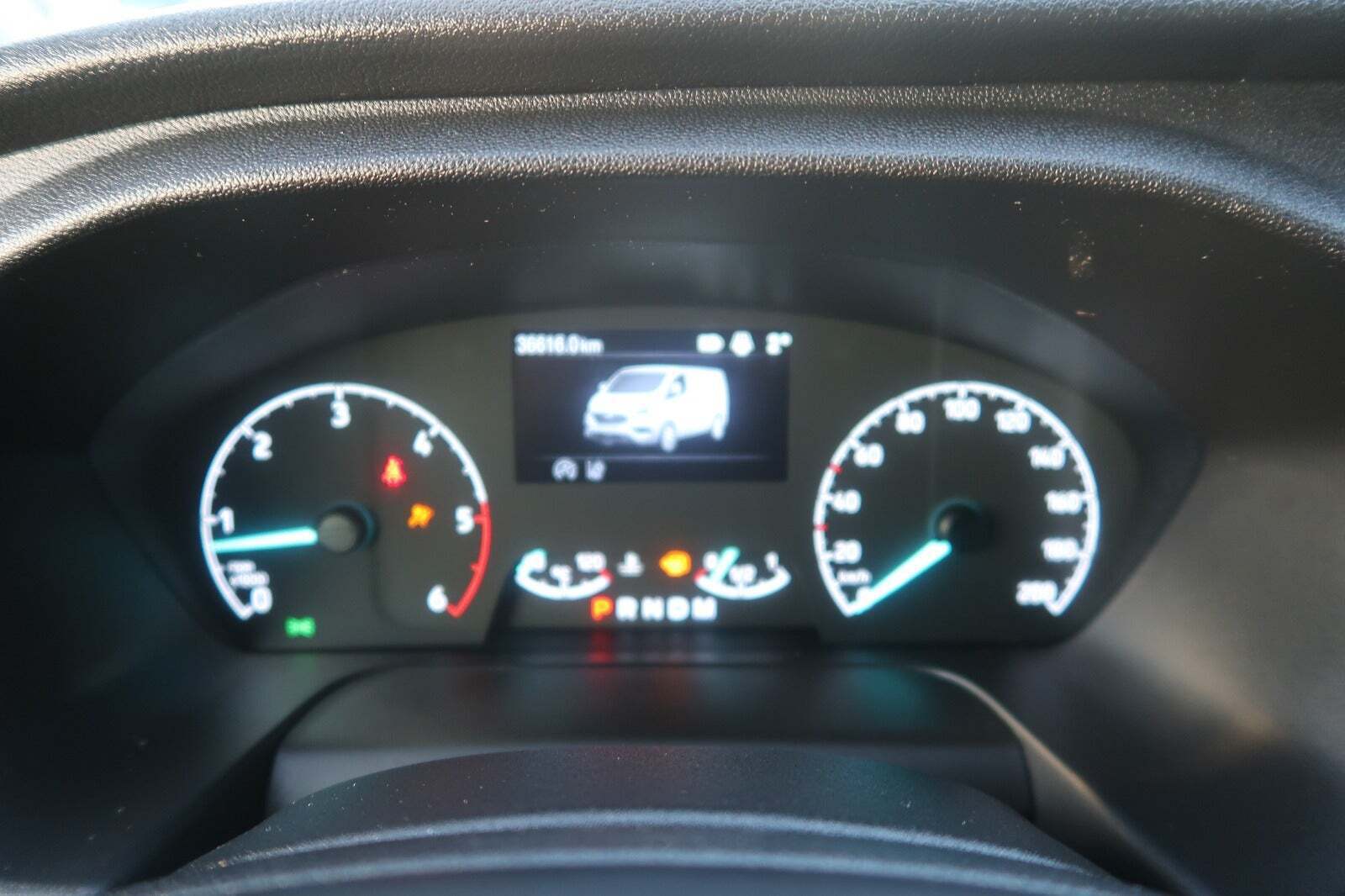 Rød Ford Transit Custom 300L fra 2021