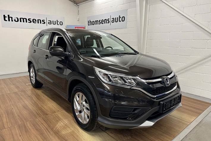 Grå Honda CR-V fra 2018 set udefra