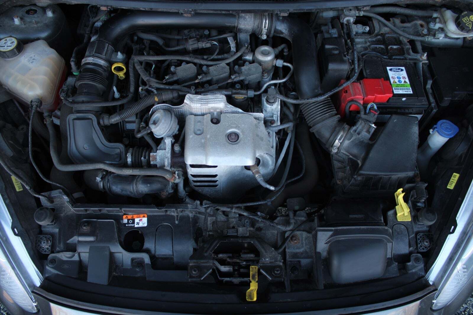 Grå Ford Fiesta fra 2017