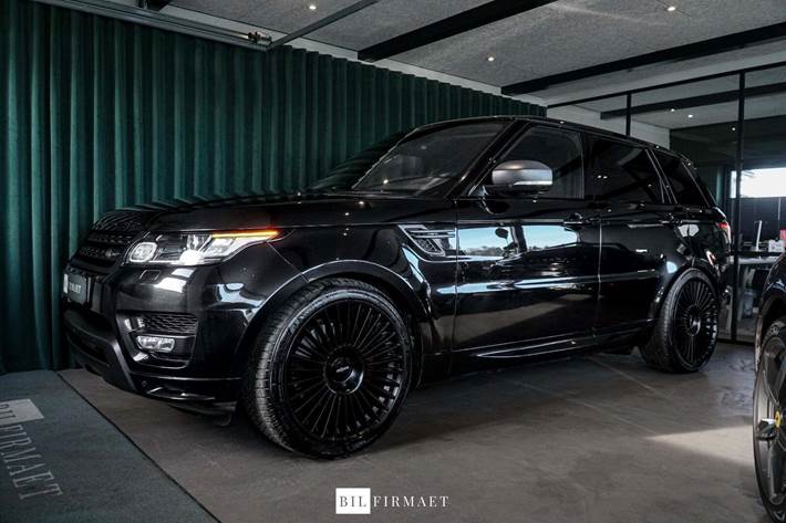 Sort Land Rover Range Rover sport fra 2016