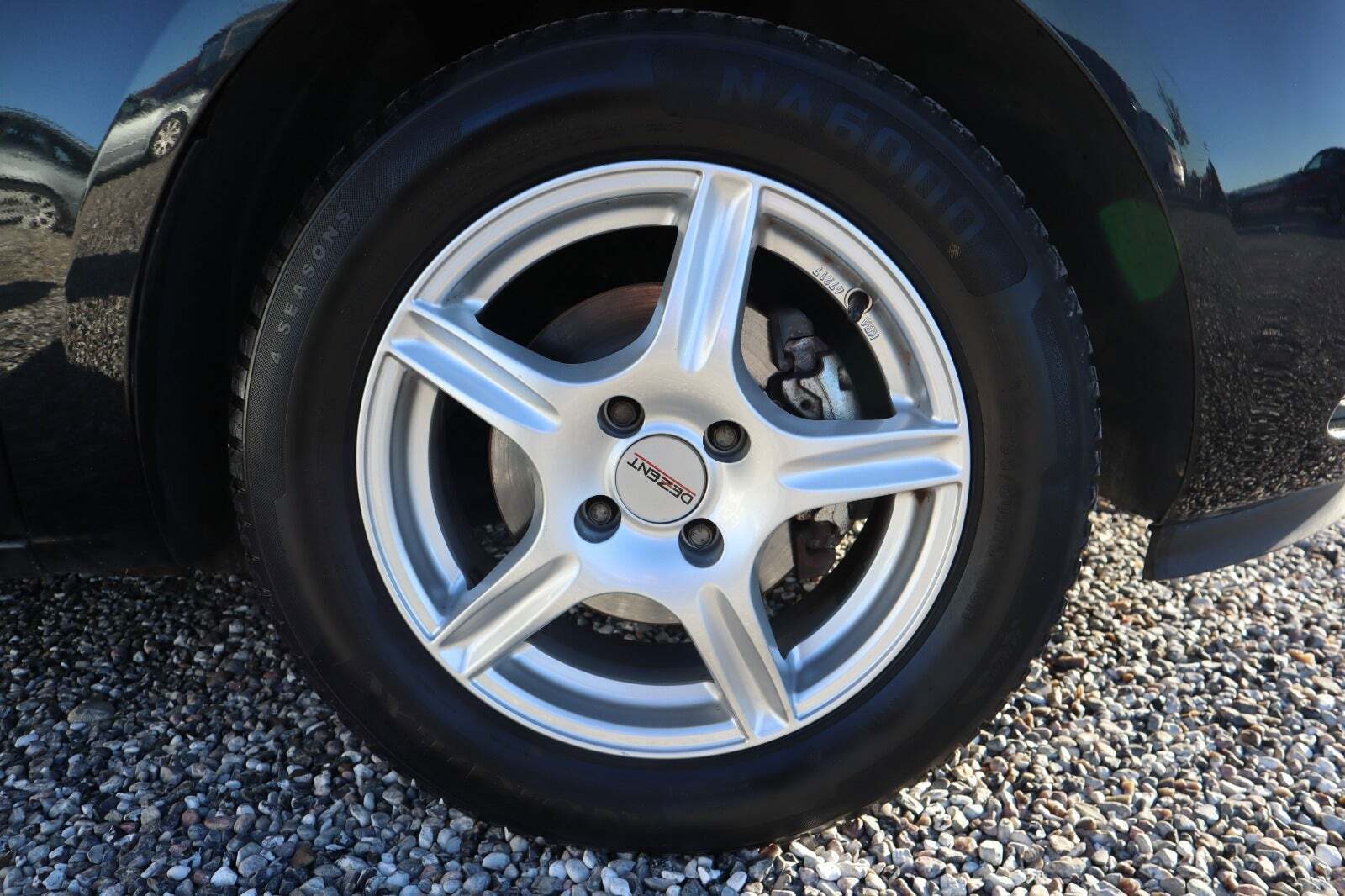 Sort Opel Corsa fra 2015