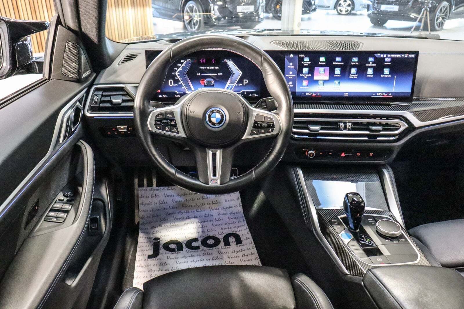 Grøn BMW i4 fra 2022
