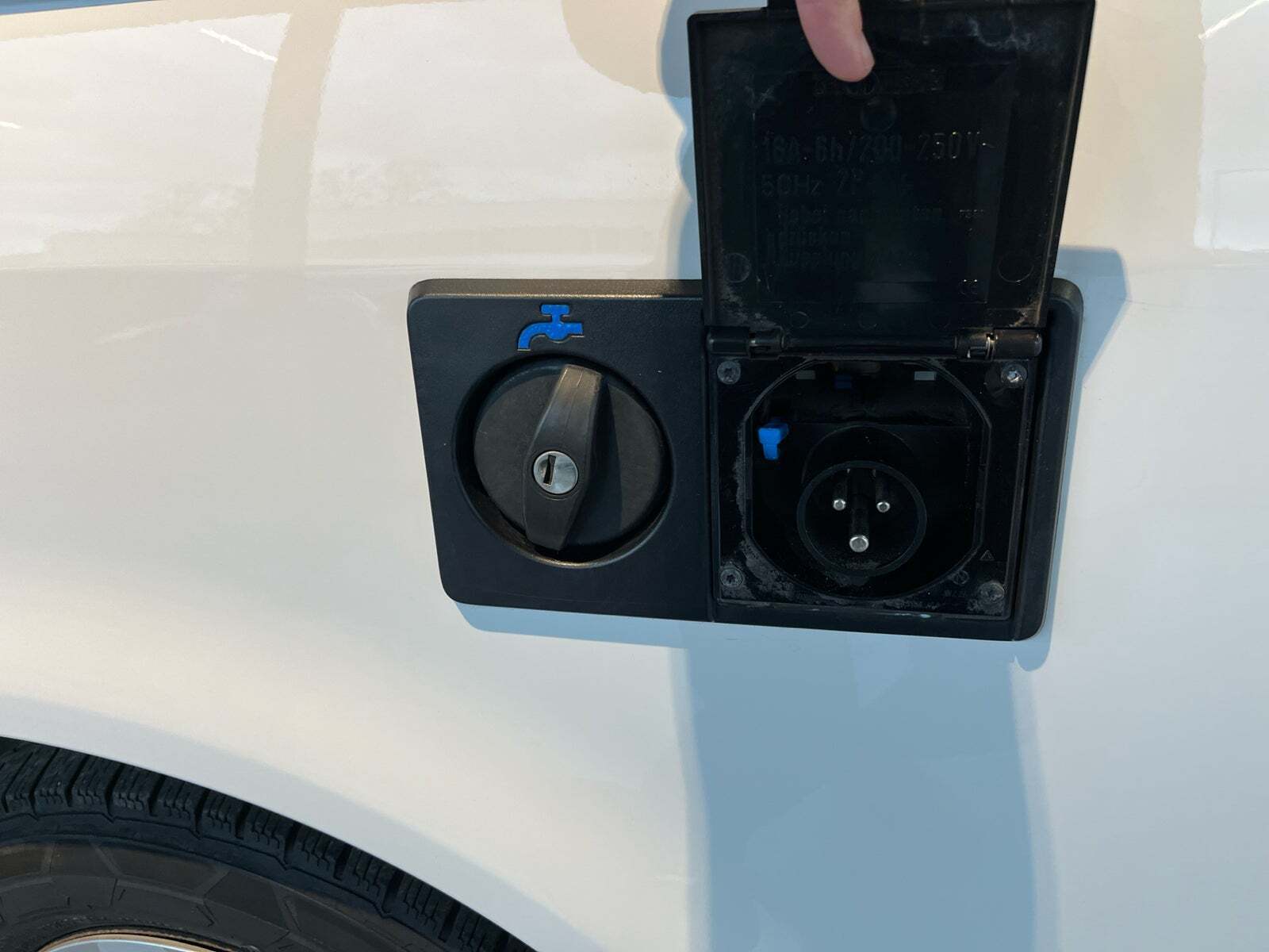 Hvid VW California fra 2018
