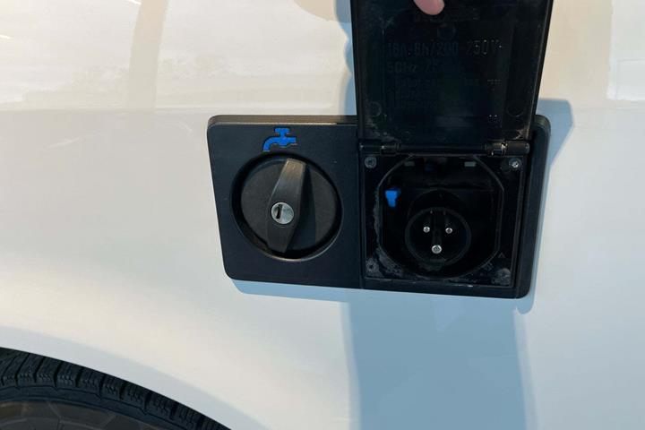 Hvid VW California fra 2018