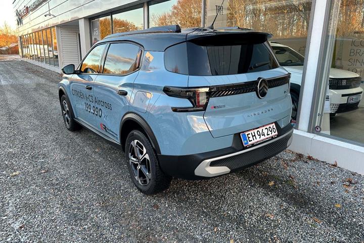 Blå Citroën e-C3 Aircross fra 2025