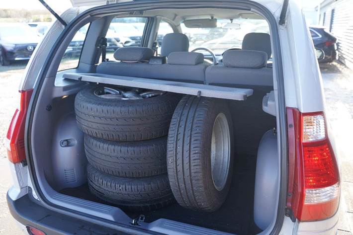 Sølv Hyundai Matrix fra 2006