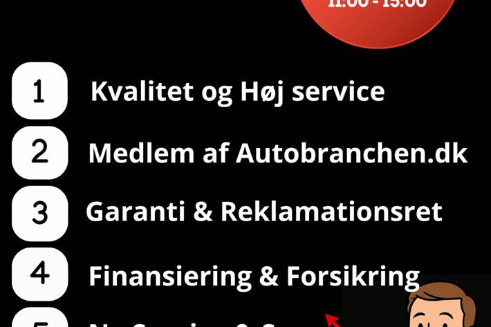 Blå Dacia Sandero fra 2018