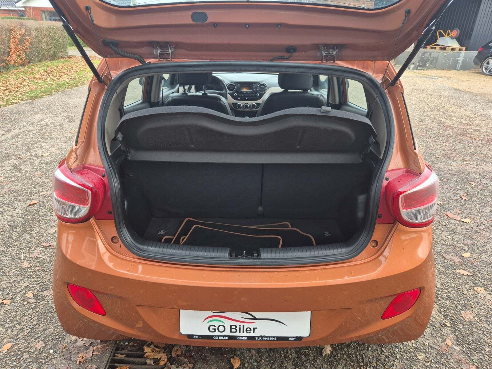 Grøn Hyundai i10 fra 2014