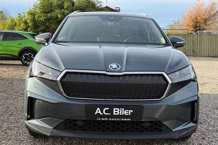 Sort Skoda Enyaq fra 2021