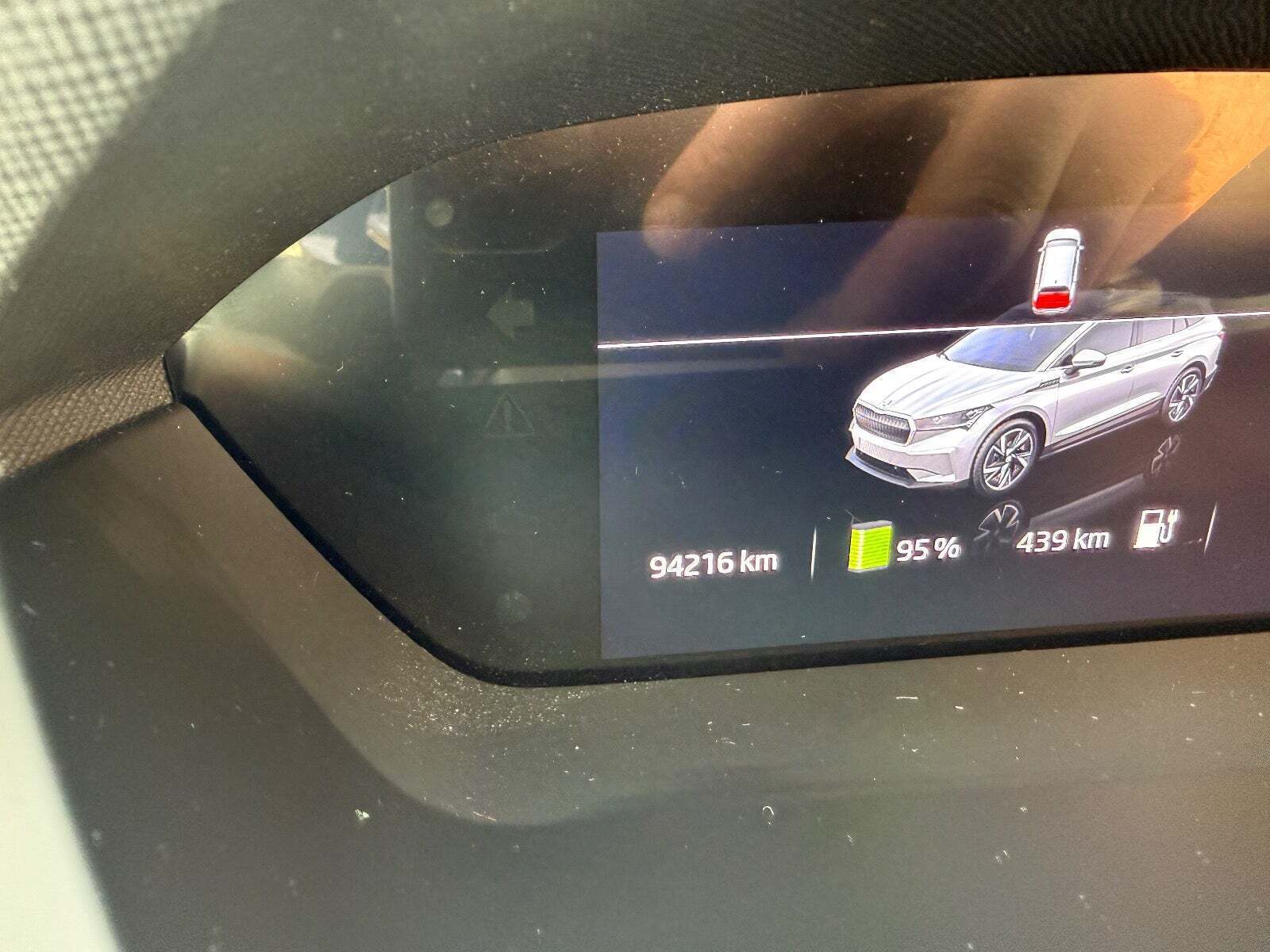 Sort Skoda Enyaq fra 2021