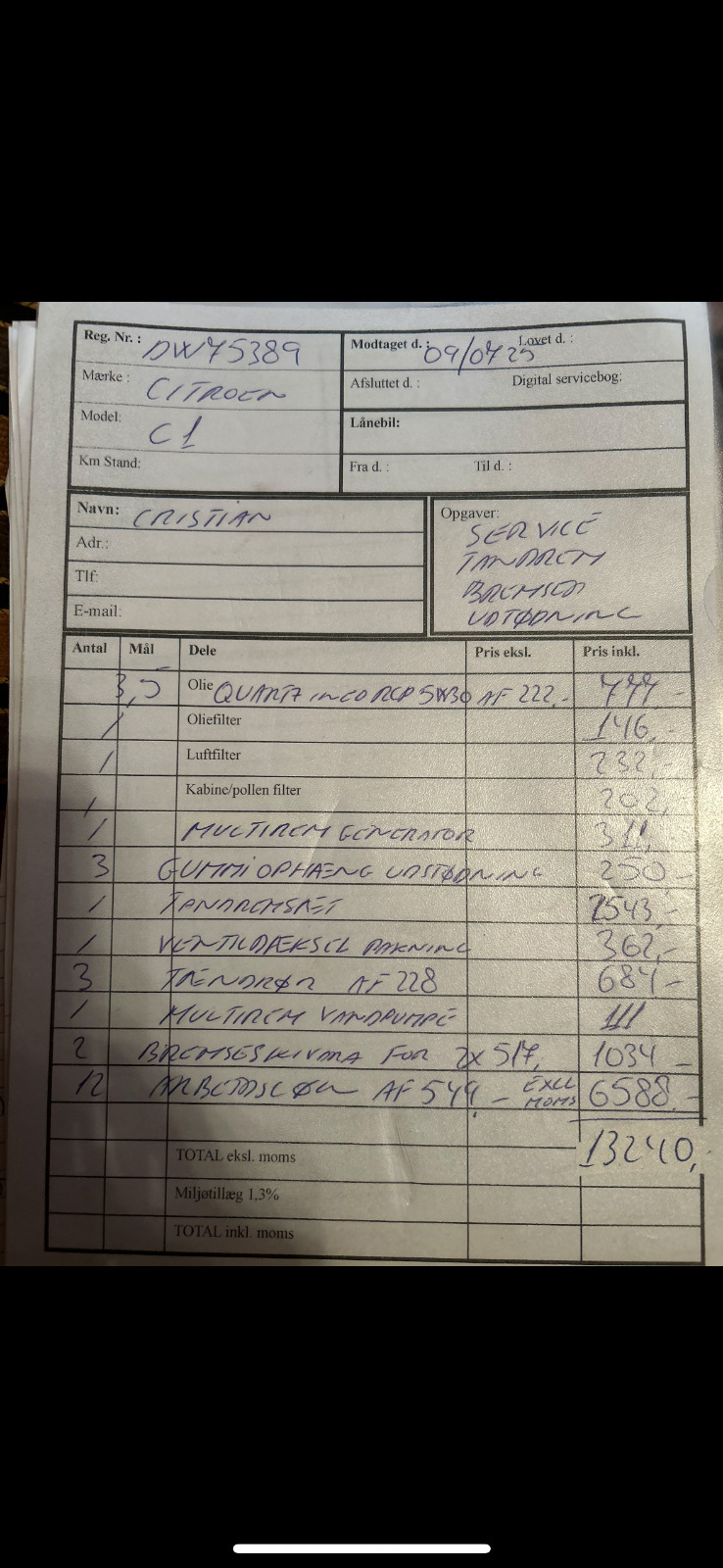 undefined Citroën C1 fra 2017