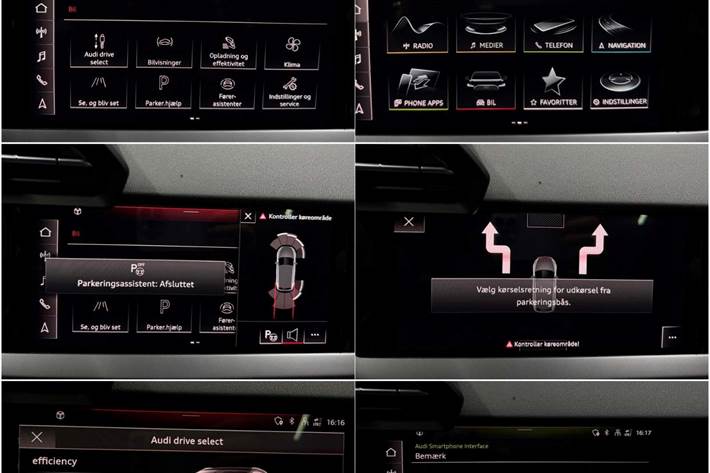 Sort Audi A3 fra 2021