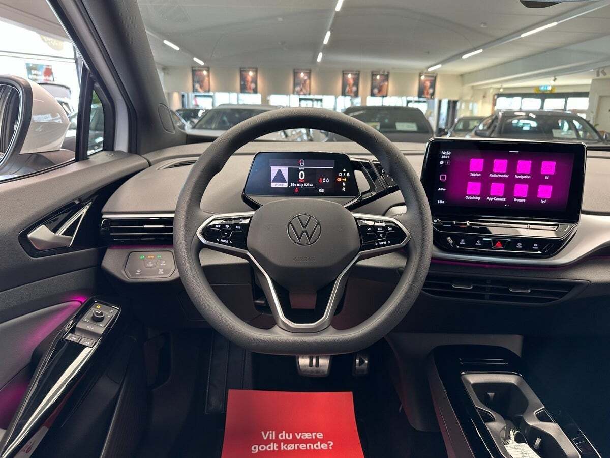 Hvid VW ID.4 fra 2023
