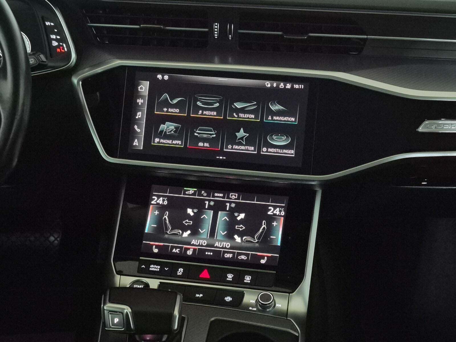 Grå Audi A6 fra 2021