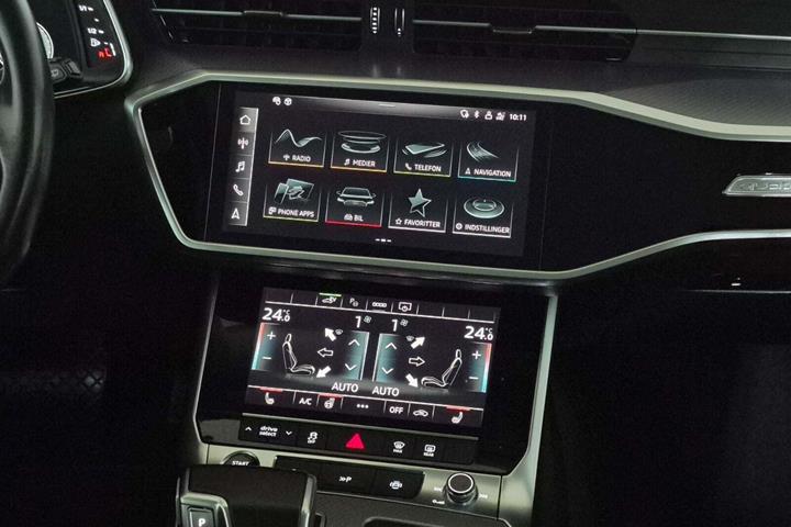 Grå Audi A6 fra 2021