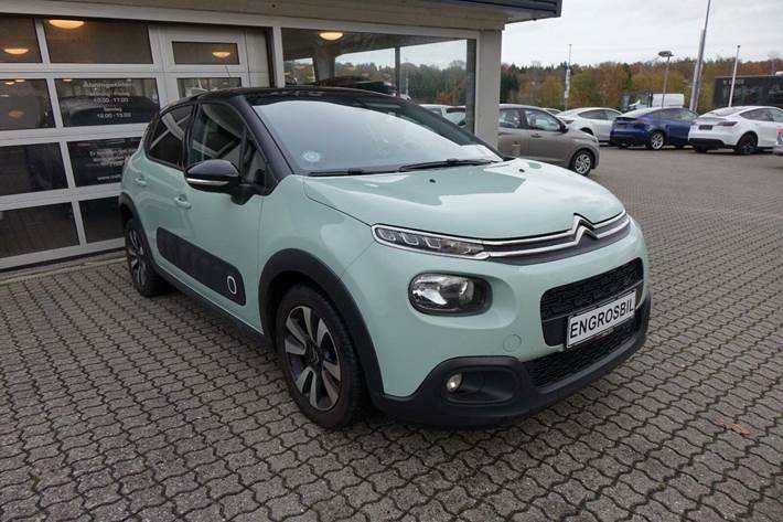 Grøn Citroën C3 fra 2020