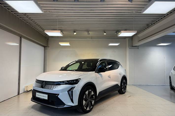 Hvid Renault Scénic fra 2025