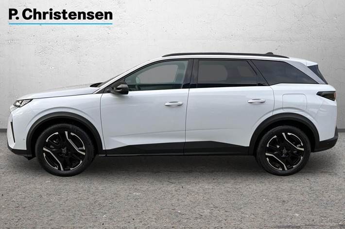 Hvid Peugeot e-5008 fra 2024