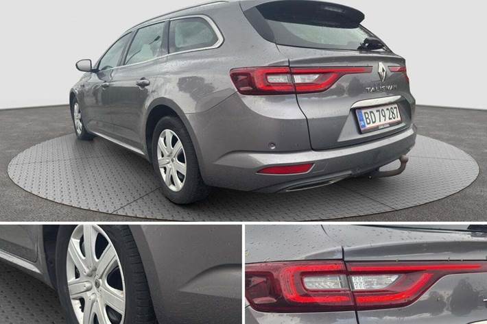 Grå Renault Talisman fra 2016