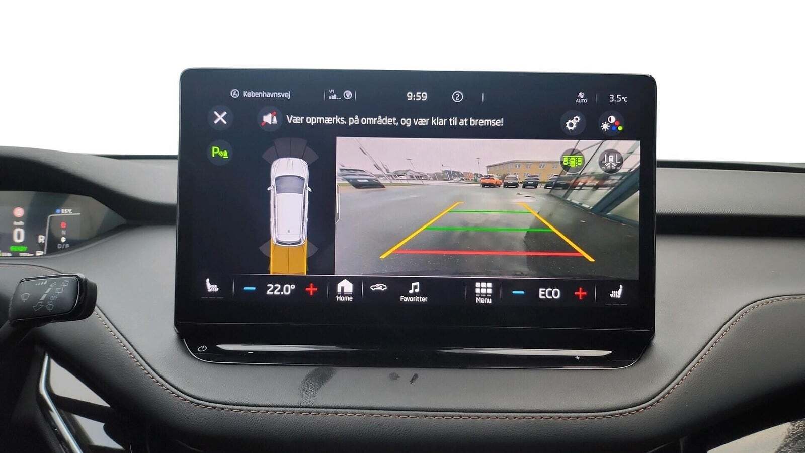 Sort Skoda Enyaq fra 2021