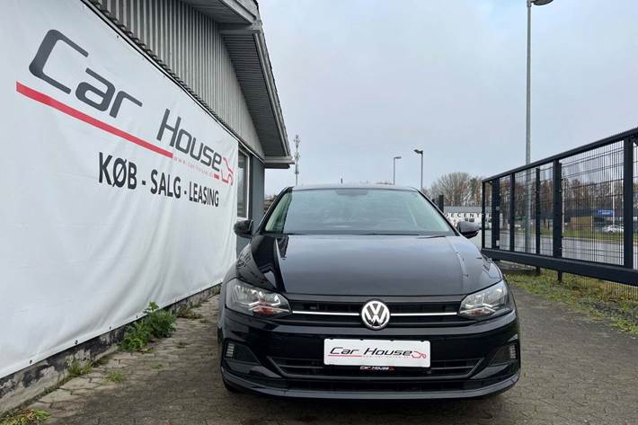 Sort VW Polo fra 2019