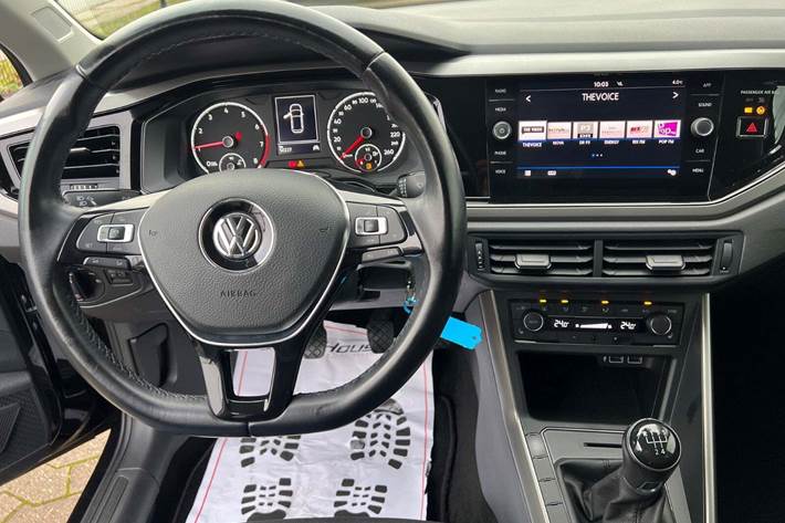 Sort VW Polo fra 2019