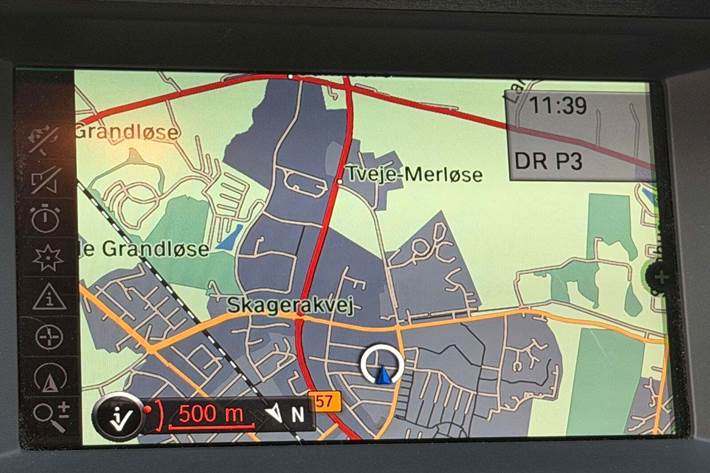 Sort BMW 520d fra 2013