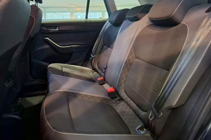 Grå Skoda Fabia fra 2022