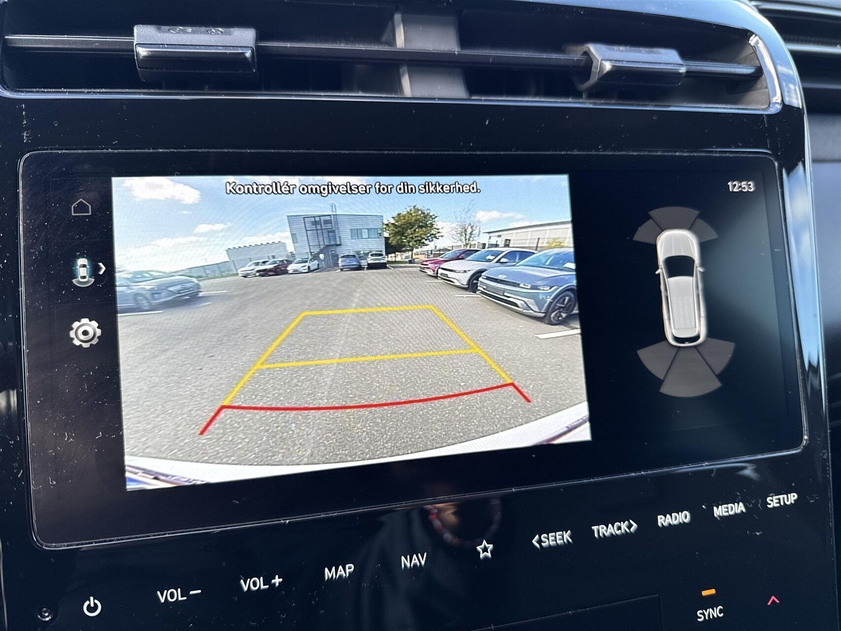 Hvid Hyundai Tucson fra 2024