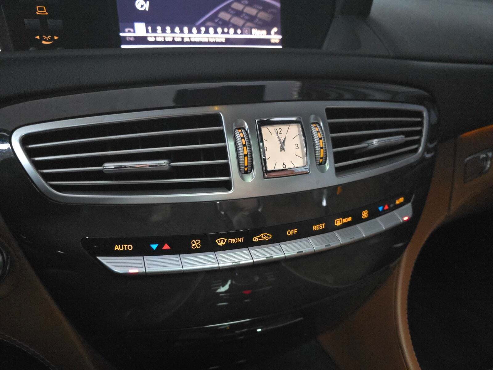 Sort Mercedes CL500 fra 2007