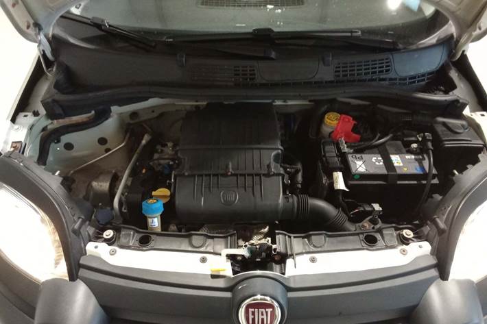 Hvid Fiat Panda fra 2019