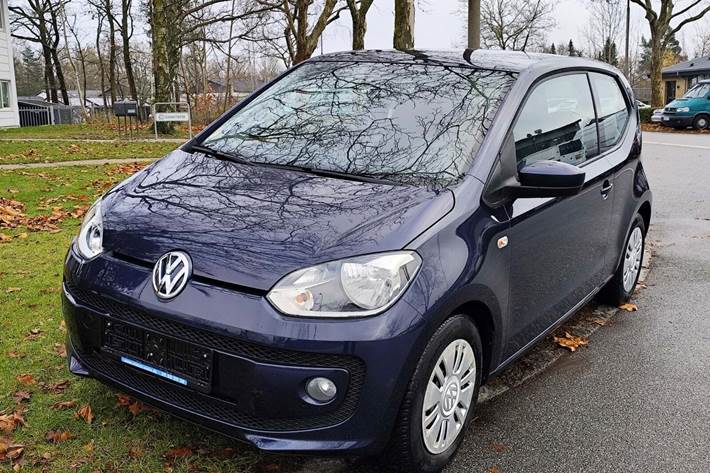 Blå VW UP! fra 2013