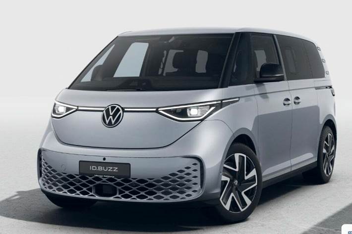 Sølv VW ID.Buzz fra 2026 set udefra