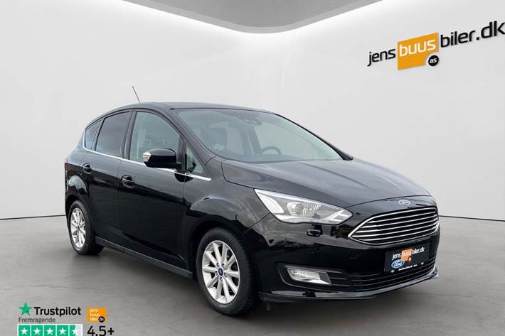 Sort Ford C-MAX fra 2015 set udefra