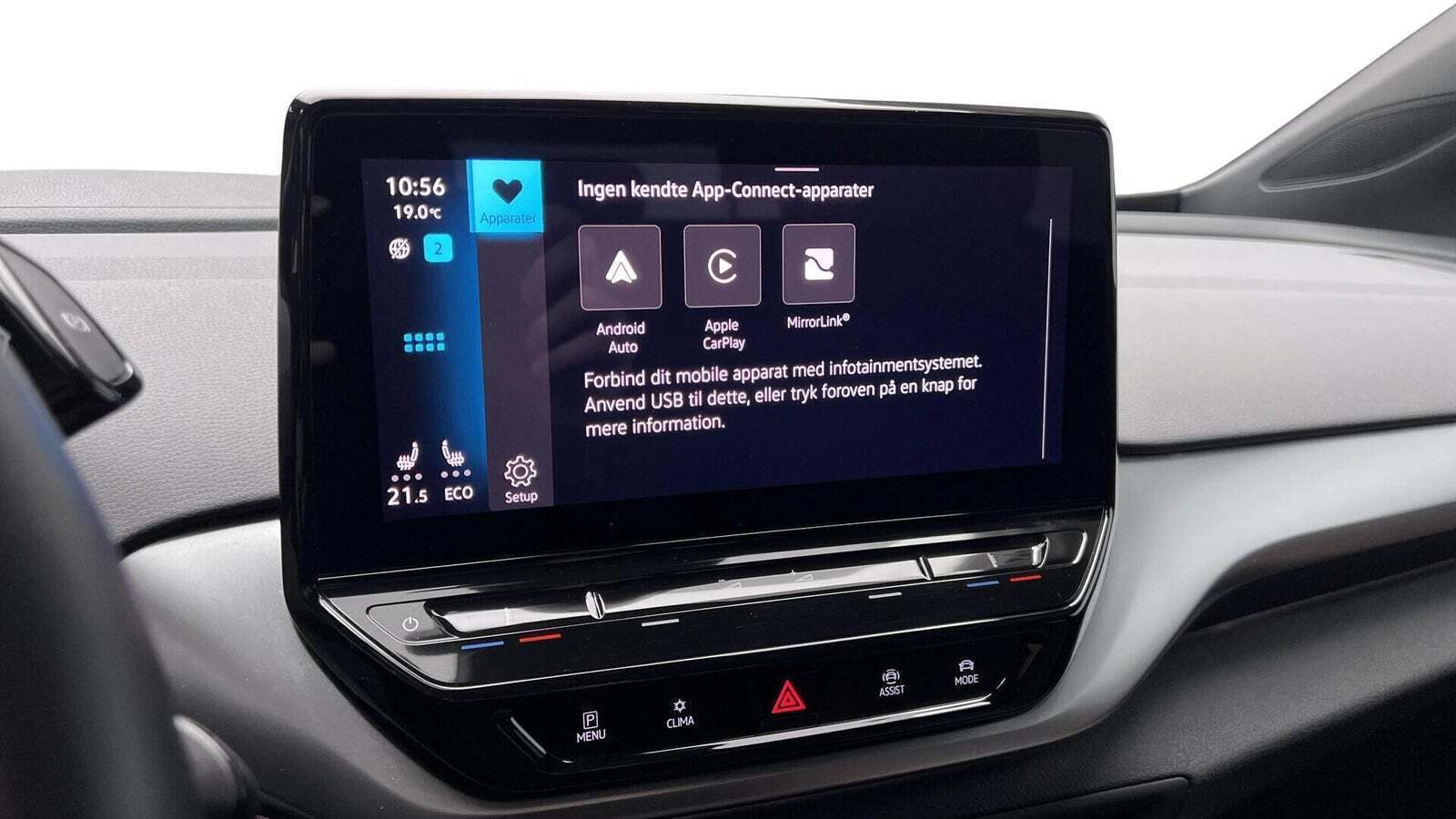 Hvid VW ID.4 fra 2021