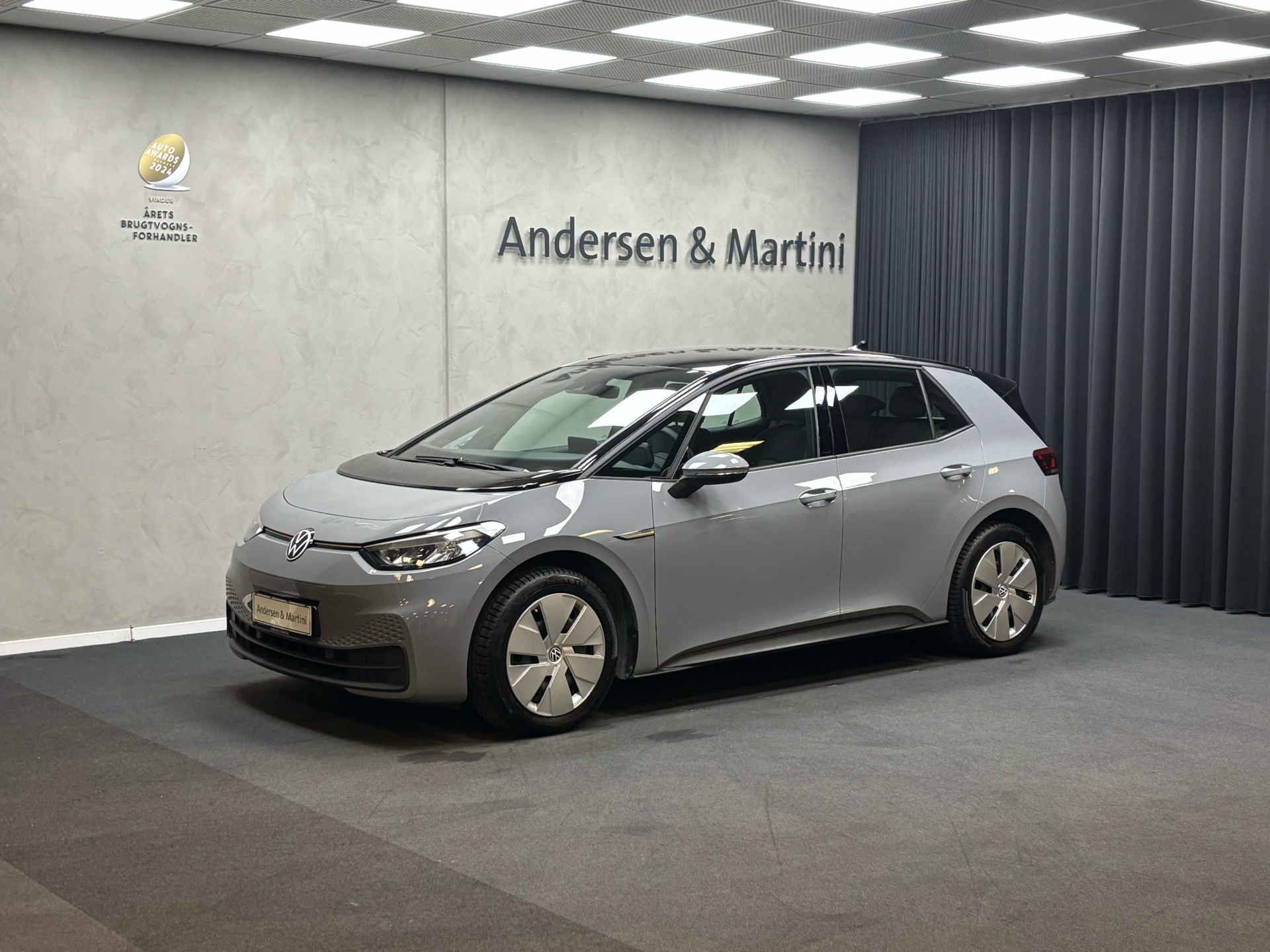 Grå VW ID.3 fra 2023