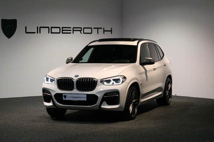 Hvid BMW X3 fra 2017
