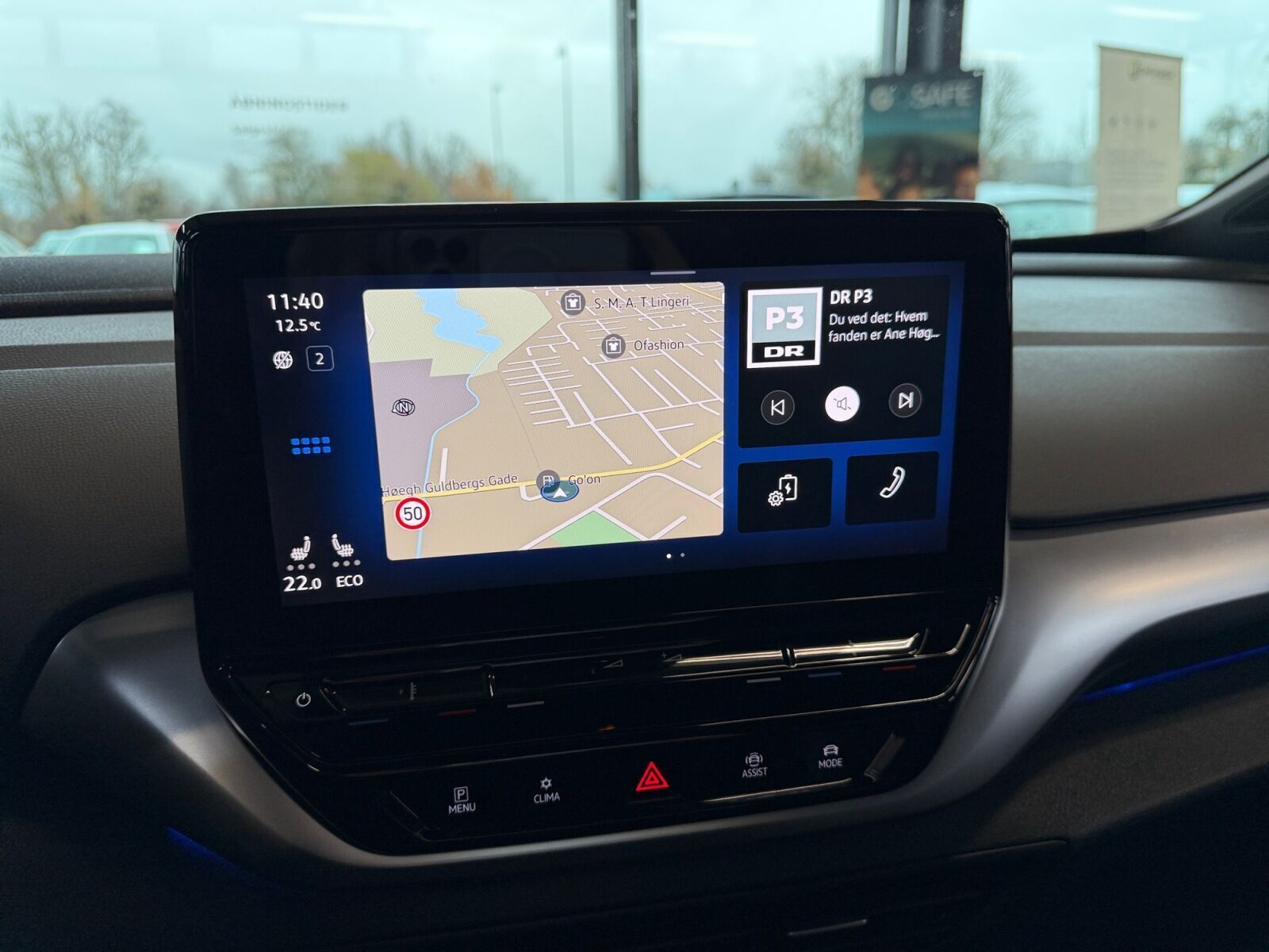 Grå VW ID.4 fra 2022