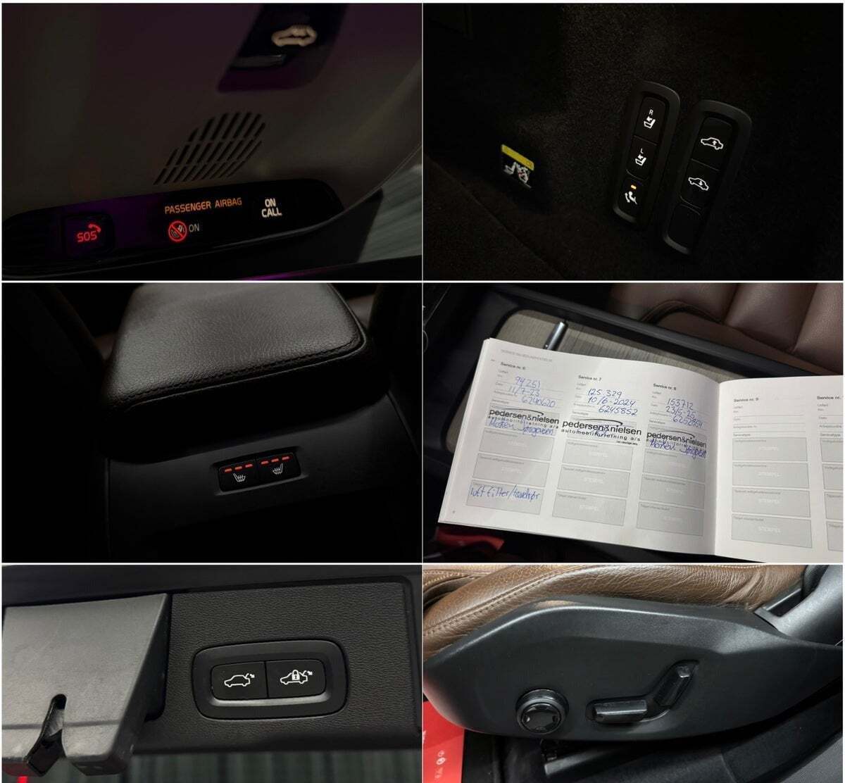 Beige Volvo XC60 fra 2018