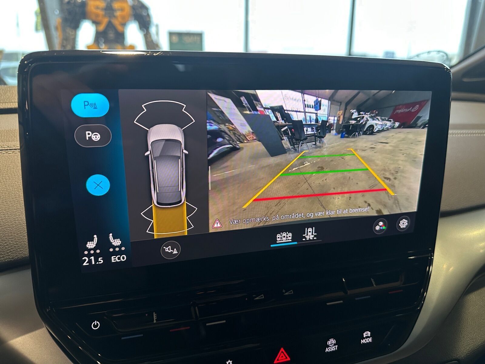 Blå VW ID.4 fra 2023