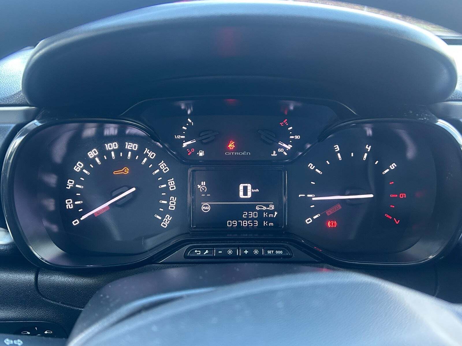 Grøn Citroën C3 fra 2020