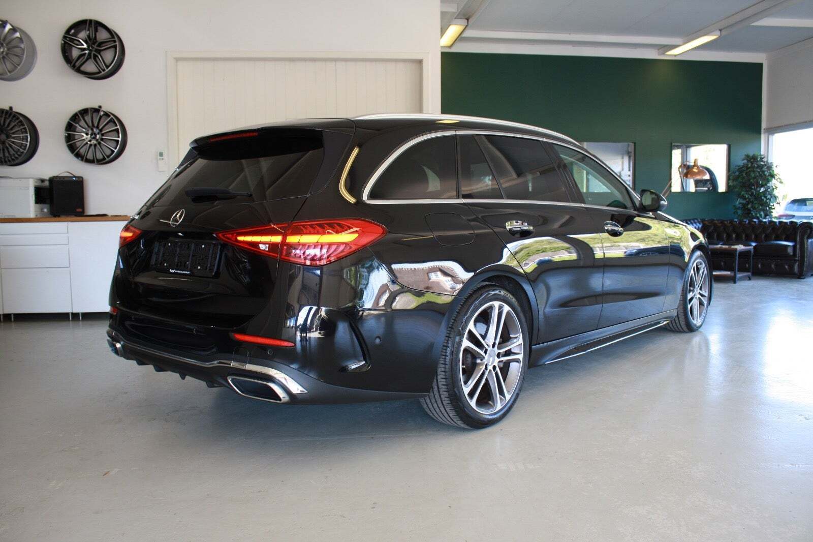 Mercedes C220 d 2,0 AMG Line stc. aut.