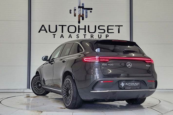 Sort Mercedes EQC400 fra 2020