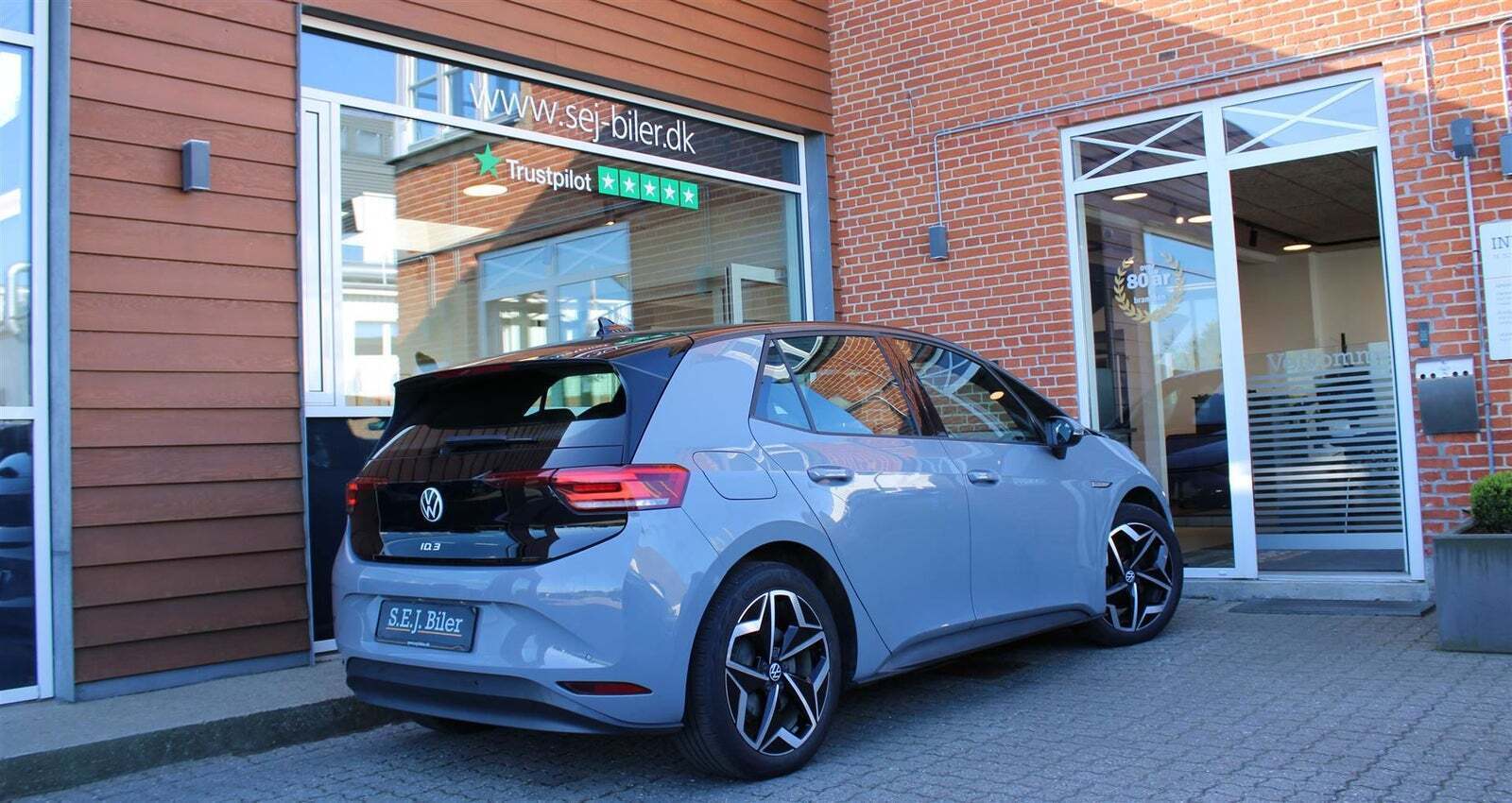 Grå VW ID.3 fra 2023