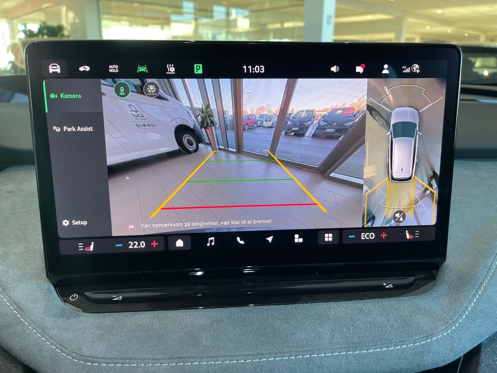 Grå Skoda Enyaq fra 2026